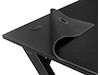 Svive Cygnus Gaming Desk matt sort med grå sømmer Gaming desk