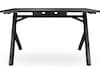 Svive Cygnus Gaming Desk matt sort med grå sømmer Gaming desk
