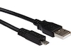 USB-A til USB Micro-B kabel 5m (sort) USB-kabler