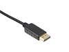 MiniDP til Displayport kabel 1m (sort) Monitorkabler