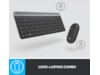 Logitech MK470 Slim Trådløs Kombo Mus & tastatur -kombipakker