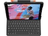 Logitech iPad 10,2" Slim Folio Tastaturdeksel (grå) Deksel til nettbrett