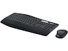 Logitech MK850 Combo Trådløst US Layout Tastatur (sort) Mus & tastatur -kombipakker