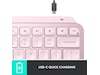 Logitech MX Keys Mini - ROSE Tastatur