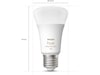 Philips Hue WCA -pærer 6,5 W A60 E27 4 stk Lyspærer & LED-pærer