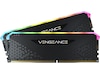 Corsair Vengeance RGB RS DDR4 3200MHz 16GB (sort) Minnebrikker