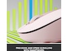 Logitech Signature M650 Medium  trådløs mus Rosa Mus