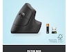 Logitech Lift Vertikal mus (graphite) Mus
