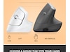 Logitech Lift Vertikal mus (off-white) Mus