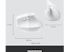 Logitech Lift Vertikal Business mus (off-white) Mus