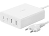 Belkin BOOST CHARGE 4Port 108W Vegglader (hvit) Mobilladere