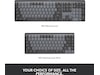Logitech MX Mechanical Wireless Tactile (graphite) Tastatur