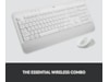 Logitech Signature MK650 Combo for Business (offwhite) Tastatur