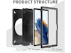 4smarts Galaxy Tab Active4 Pro Rugged Case Grip Deksel til nettbrett