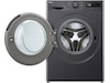 LG F4Y5RRPYJ Vask/Tørk (sort) Kombinert vaskemaskin og tørketrommel