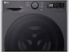 LG F4Y5RRPYJ Vask/Tørk (sort) Kombinert vaskemaskin og tørketrommel