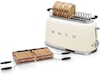 Smeg TSF02CREU 4x2 brødrister (cream) Brødristere