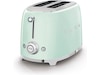 Smeg TSF01WHEU Brødrister for 2 skiver (pastel grønn) Brødristere