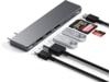Satechi MacBook Air M2 Slim Pro Docking (space gray) Dockingstasjon & USB-HUB
