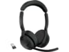 Jabra Evolve2 55 Link380a MS Stereo Hodesett, trådløse