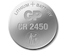 GP Lithium CR2450 batteri, 2-pk Batterier til generell bruk