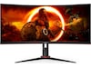 AOC 34" curved gamingskjerm CU34G2XP Skjermer