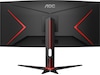 AOC 34" curved gamingskjerm CU34G2XP Skjermer