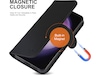 iiglo Galaxy S24 Lommebokdeksel (sort) Deksel til mobiltelefon
