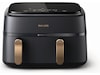 Philips Dual Basket Airfryer 9L NA352/00 (grå/copper) Airfryer
