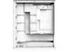 NZXT H7 Flow 2024 Mid Tower (hvit) Midi tower