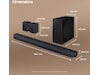 Samsung HW-Q935D soundbar med subwoofer (sort) Lydplanker