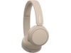 Sony WH-CH520 trådløse hodetelefoner, On-Ear (beige) Hodetelefoner