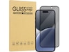 iiglo iPhone 16 Plus / 15 Plus 3D Privacy Glass skjermbeskytter Skjermbeskyttelse