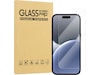 iiglo iPhone 16 Plus / 15 Plus Clear Glass skjermbeskytter Skjermbeskyttelse