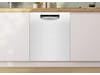 Bosch Serie 4 SMU4HMW01S Oppvaskmaskin (hvit) Underbygd oppvaskmaskin