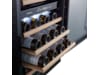 Temptech Classique CLX60DB vinskap (46 flasker) Frittstående vinskap