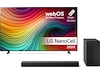 LG 55'' NANO 81 4K TV (2024) 55NANO81T6A + Lydplanke 50 - 59 tommer TV