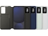 Samsung Galaxy S24 FE Smart View lommebokdeksel (sort) Deksel til mobiltelefon
