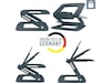 Leitz Ergo Multivinkel Laptopstøtte (grå) Laptopstand