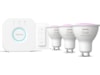 Philips Hue White & Color Ambiance Startsett GU10 Lyspærer & LED-pærer