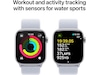 Apple Watch Series 10 GPS 42mm Aluminium (sølv) Smartklokker