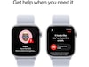 Apple Watch Series 10 GPS 42mm Aluminium (sølv) Smartklokker
