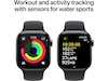 Apple Watch Series 10 GPS + LTE 42mm Titan (skifer) Smartklokker