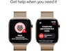 Apple Watch Series 10 46mm GPS + LTE Titan (gull) Smartklokker