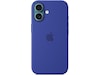 Apple iPhone 16 Silikondeksel (ultramarin) Deksel til mobiltelefon