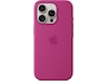 Apple iPhone 16 Pro Silikondeksel (fuksia) Deksel til mobiltelefon