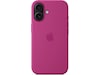 Apple iPhone 16 Silikondeksel (fuksia) Deksel til mobiltelefon