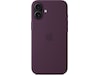 Apple iPhone 16 Plus Silikondeksel (plomme) Deksel til mobiltelefon