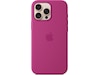 Apple iPhone 16 Pro Max Silikondeksel (fuksia) Deksel til mobiltelefon