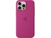 Apple iPhone 16 Pro Max Silikondeksel (fuksia) Deksel til mobiltelefon